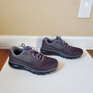 NIKE men's Air Max 2018 2-tone ombre gray olive sneakers athletic running shoes